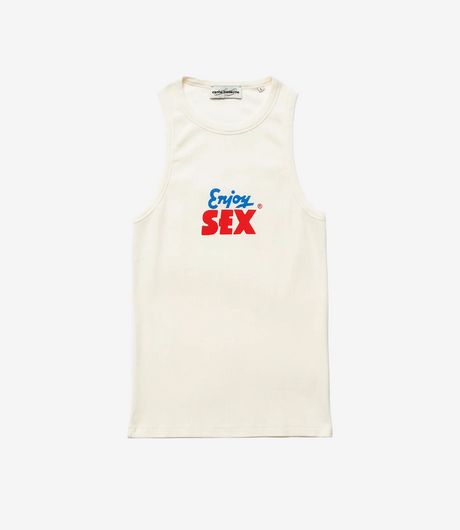 Carne Bollente Enjoy! T-Shirt Off-White