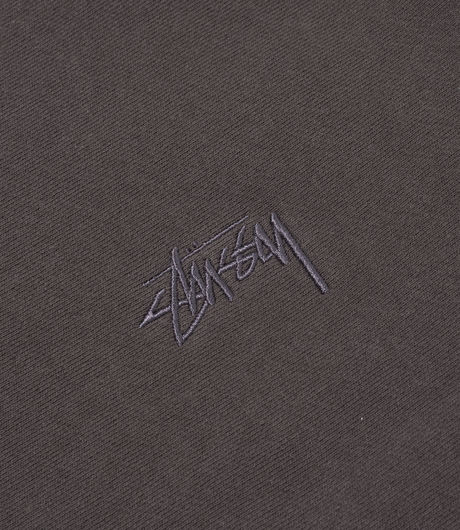 Stussy Stock Raglan L/SL Crew Light Black