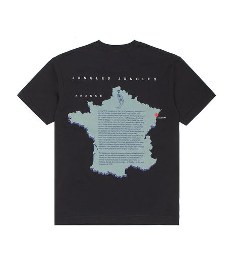 Jungles Off Beat Strasbourg T-Shirt Black