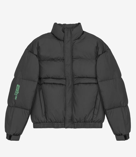 7 Days Active Steward Puffer Jacket Black