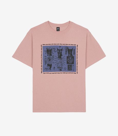 Brain Dead Mind Game T-Shirt Mauve