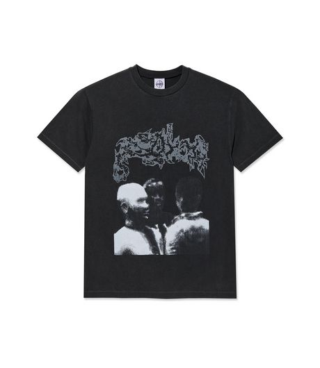 Polar Skate Co Overhead Band Tee Silver Black