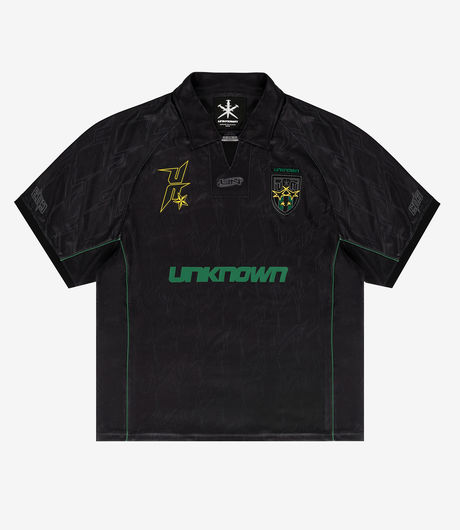Unknown London Monogram Football Shirt Black
