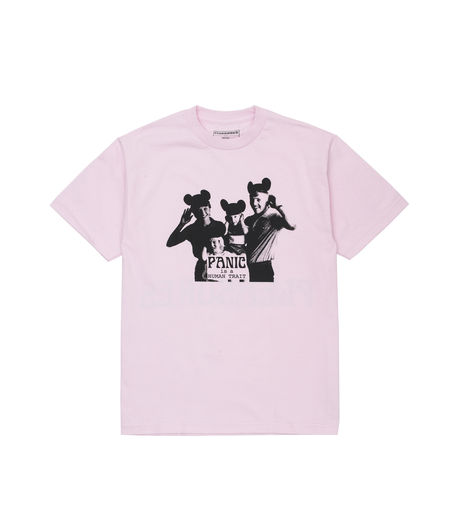 PLEASURES Human Trait T-Shirt Pink