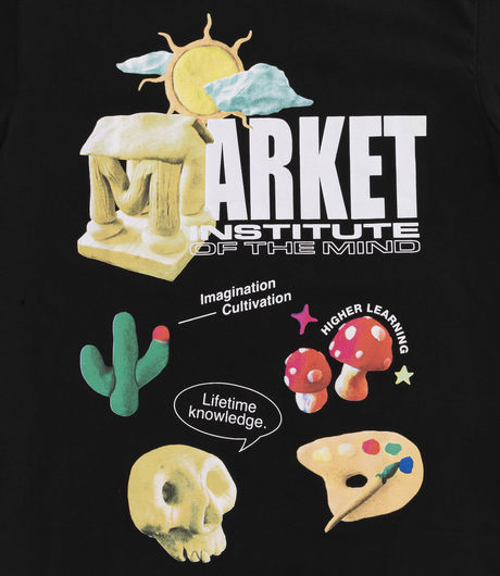 Market Institute Of The Mind T-Shirt Black