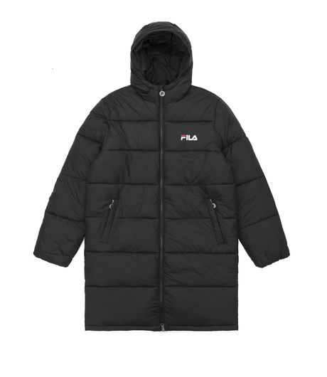 Fila Woman Zia Long Puff Jacket Black