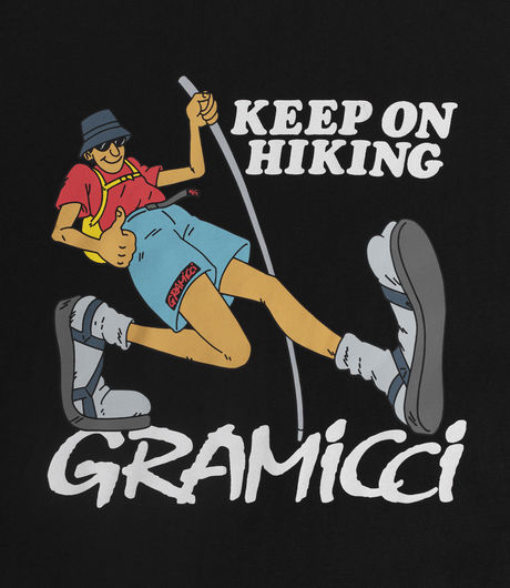 Gramicci Keep On Hiking Tee Black