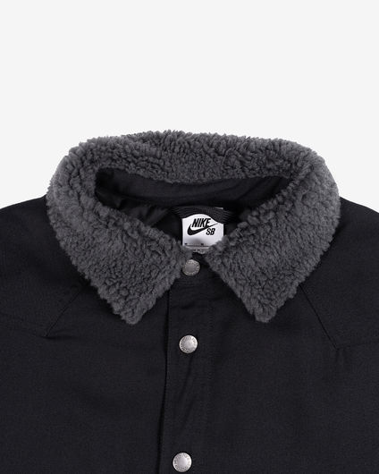 Nike SB Padded Flannel Skate Jacket Black