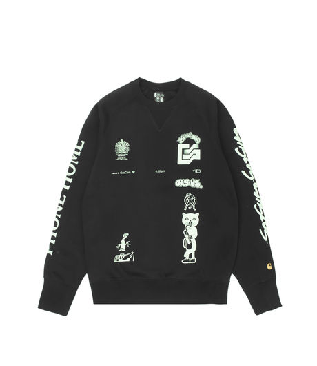 Gasius The Extra Sweatshirt Black