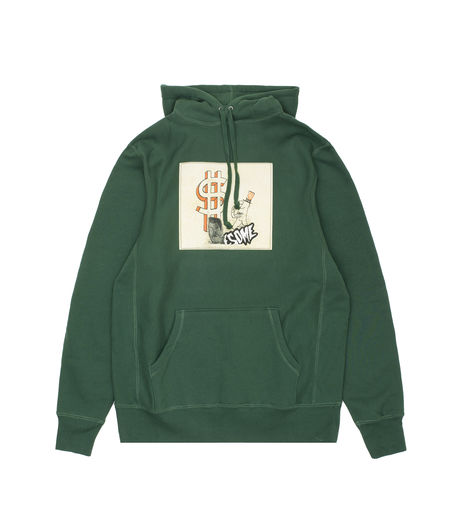 Fucking Awesome Hush Money Hoodie Hunter Green