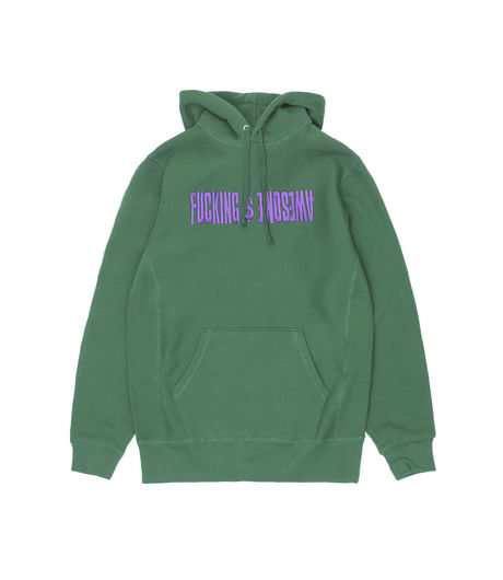 Fucking Awesome GDP Embroidered Hoodie Green