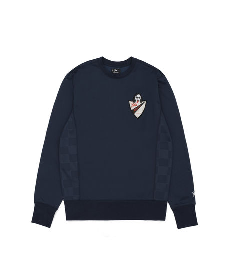 Patta Positivity Warm Up Crewneck Sweater Black Iris