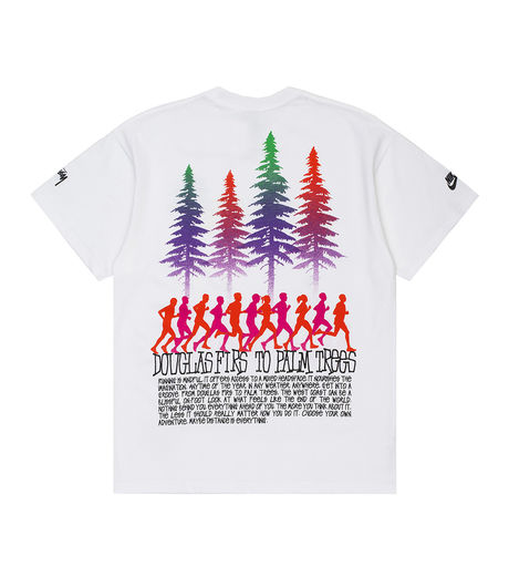 Nike x Stussy Douglas Firs to Palm Trees T-Shirt White