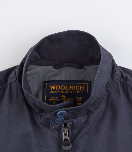 Woolrich Twill Boston Jacket Cerulean Blue