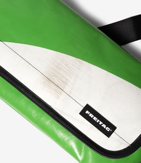 Freitag F42 Surfside 6 Medium Messenger Bag Green/White