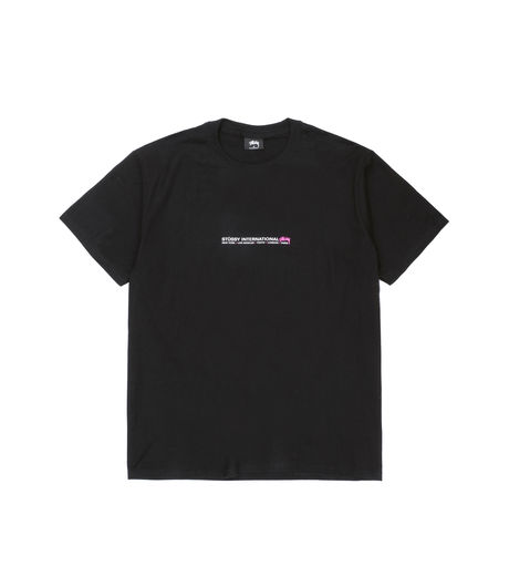 Stussy Fire Palm Tee Black