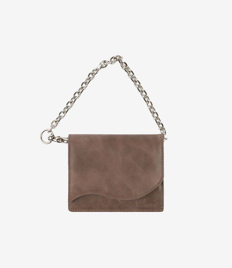 【Dime】SPRING 24 D1 HAHA LEATHER WALLET ACCESSORIES_SP24D2_WALLET_BLAC