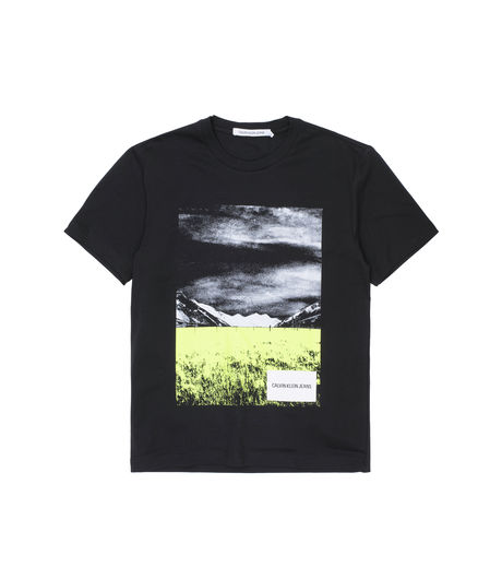 Calvin Klein Jeans Landscape Graphic Tee CK Black
