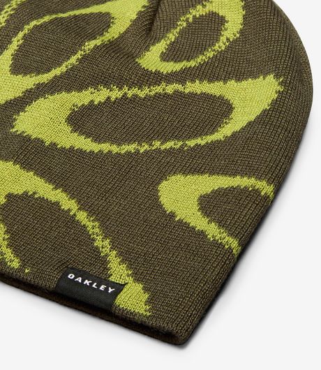 Oakley Ellipse Graphic Beanie Deep Olive/Cactus
