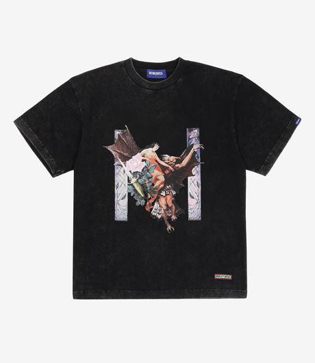 Devá States T-shirt Stigma Washed Black