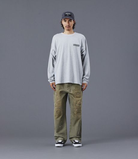 Liberaiders Repaired Canvas Work Pants Olive