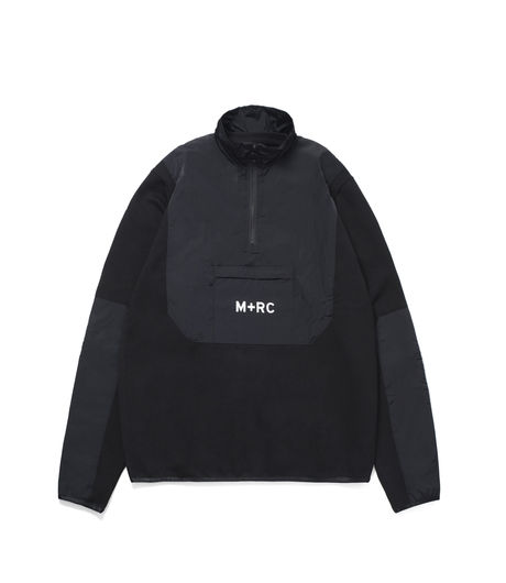 M+RC Noir Rip Off Mid-Zipper Sweater Black