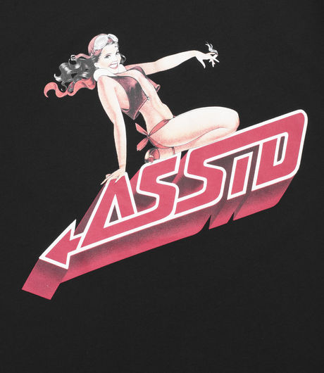 ASSID Airlines T-Shirt Black