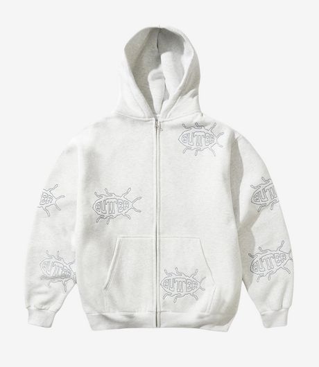 Butter Goods Roach Zip-Thru Hood Ash