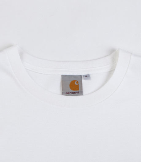 Carhartt S/S Lester Pocket T-Shirt Cotton Single Jersey White/Camo Mitchell