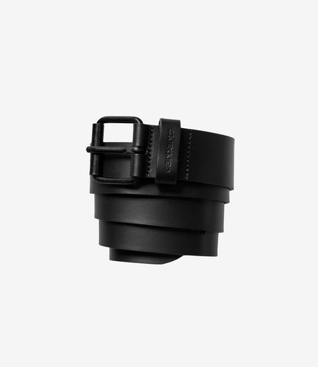 Carhartt WIP Script Belt Leather Black