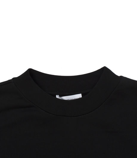 Gosha Rubchinskiy Sweatshirt w/Double Cuff & Embroidery "Save and Survive" Black