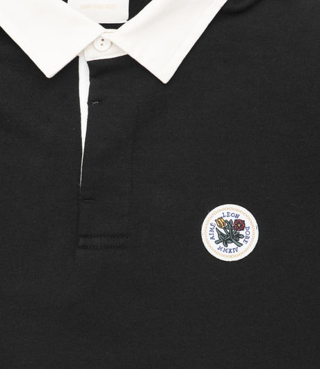 Aimé Leon Dore French Terry Rugby Black