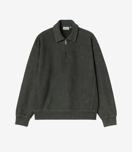 Carhartt WIP Lambert Polo Sweat Raven Moon Wash