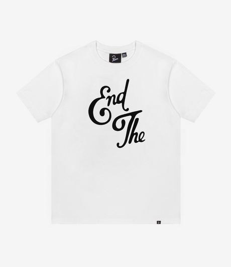 By Parra End The Loungechair T-Shirt White