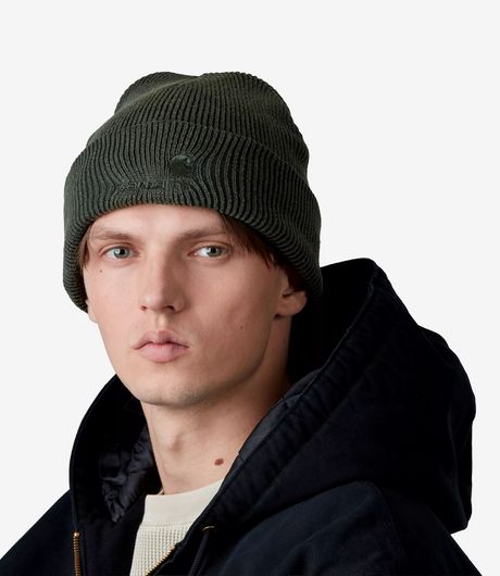 Carhartt WIP Lambert Beanie Raven Moon Wash