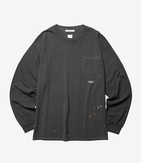 Liberaiders Paint Splatter L/S Tee Black