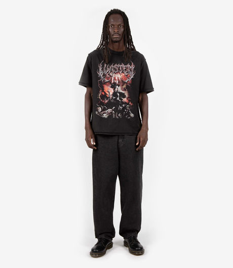 Wasted Paris Berserk T-Shirt Faded Black