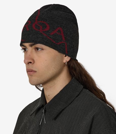 ROA Logo Wool Beanie Anthracite