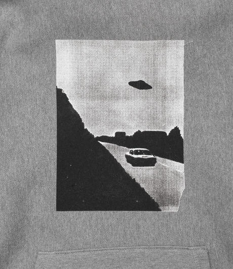 Fucking Awesome UFO Hoodie Heather Grey
