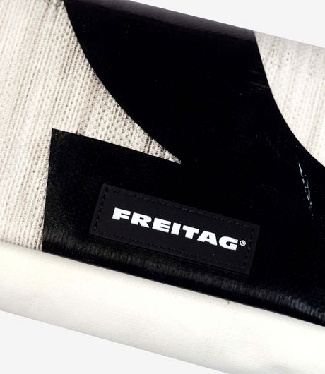 Freitag F171 Laura Small Shoulder Bag White/Black