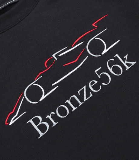 Bronze 56K Motorsport Crewneck Black