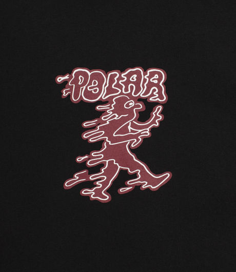 Polar Skate Co Liquid Man Tee Black