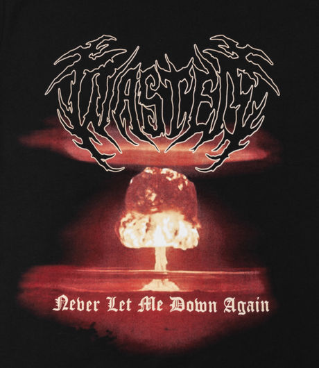 Wasted Paris T-shirt Down Black