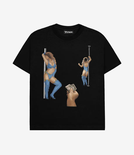 Chaos Gone Global NSFW T-Shirt Black