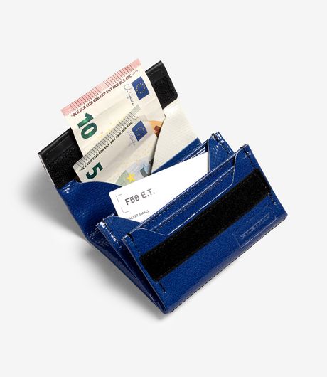 Freitag F50 E.T. Small Wallet Navy/White 2