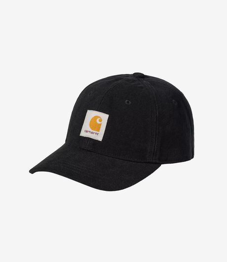 Carhartt WIP Cap Dearborn Canvas Black Stone Washed