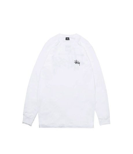 Stussy Basic LS Tee White HO17