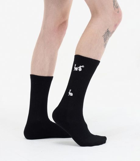 Carne Bollente The Sock Hop Socks Damage Black