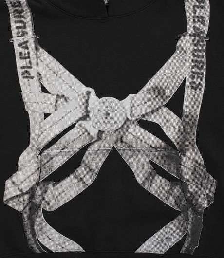 Pleasures Observer Hoodie Black