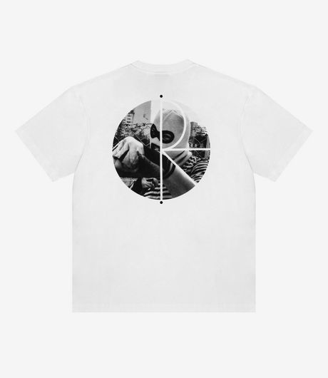 Polar Skate Co Klez Fill Logo Tee White